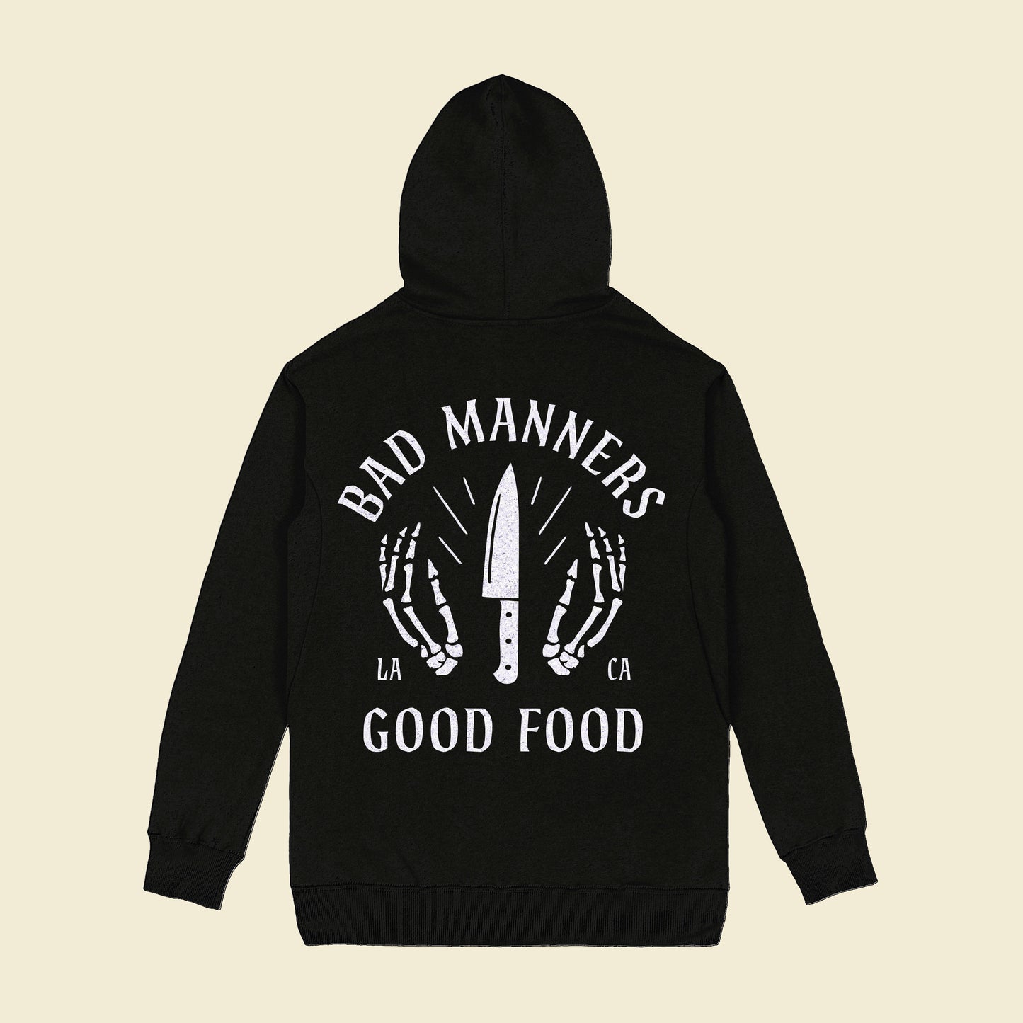 Bad Manners Good Food Hoodie